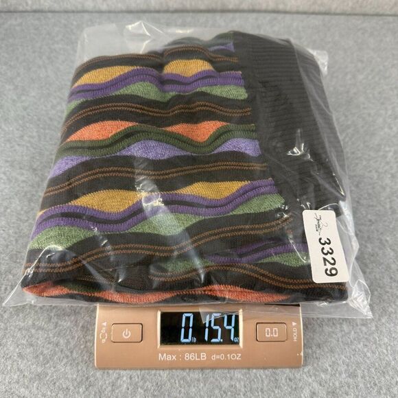 St. Croix Men's XL Colorful Geometric Pattern Sweater 3D Knit Grandpa Crewneck - Picture 11 of 12